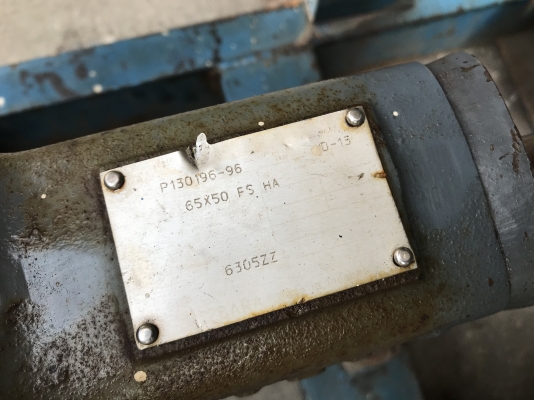 ขายหัวปั้มน้ำหอยโข่ง Ebara 65x50FSH ขนาดเข้า 2.5นิ้ว ออก 2นิ้ว ใบพัดทองเหลือง พร้อมแท่น สภาพสวย พร้อมใช้งาน