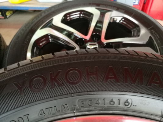 ล้อHR-Vพร้อมยางyokohamaปี16