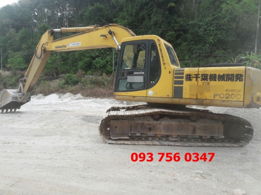 ขายรถแบคโฮ KOMATSU PC200-6Z