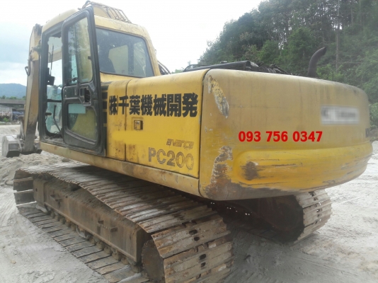 ขายรถแบคโฮ KOMATSU PC200-6Z