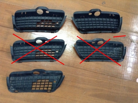 ช่องลมกันชนแต่งโฟล์คกอล์ฟ3 งานไฟเบอร์ ตัวปิดหัวท้ายสเกิร์ตบันได แป้นเกียร์ เศษแผงประตู