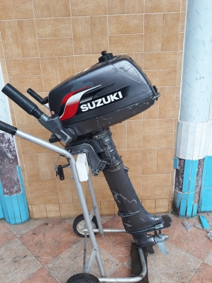 Suzuki5แรง 2จังหวะ หางยาว21มีถังในตัว2ระบบ