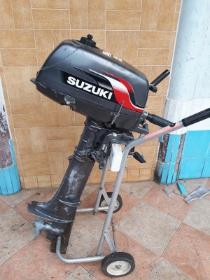 Suzuki5แรง 2จังหวะ หางยาว21มีถังในตัว2ระบบ