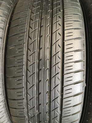 ล้อแม็ก Toyota Vios ตัวท็อป ขอบ 16 สีรมดำ พร้อมยาง Bridgestone 195-50-16 ปี13