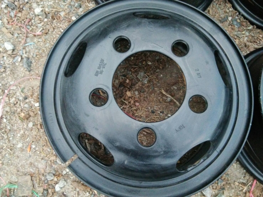 ขายกระทะถอดป้ายแดง 5รูขอบ16 TOPY จำนวน 4 วง วงละ1000บาท