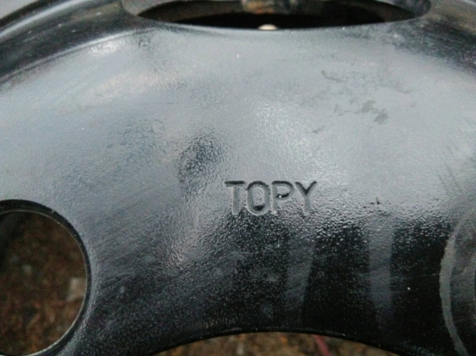 ขายกระทะถอดป้ายแดง 5รูขอบ16 TOPY จำนวน 4 วง วงละ1000บาท