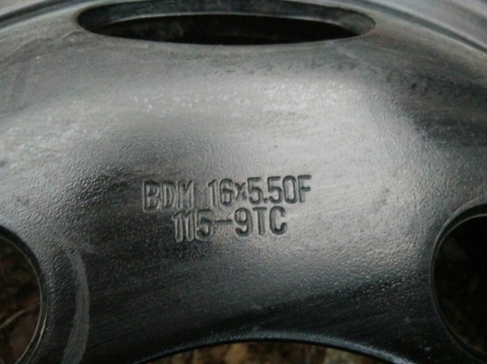 ขายกระทะถอดป้ายแดง 5รูขอบ16 TOPY จำนวน 4 วง วงละ1000บาท