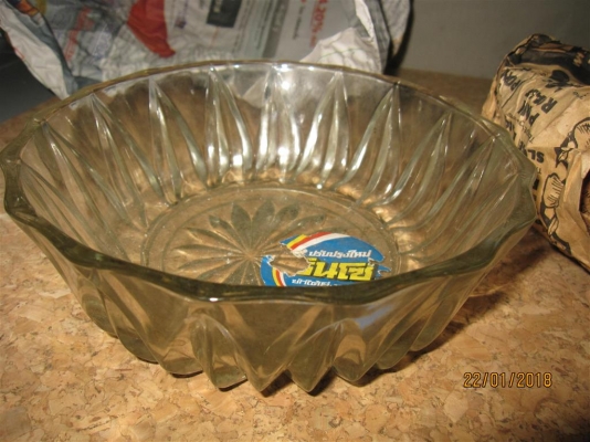 งานสะสมครับถ้วยแก้วหนา ลายสวย ของผงซักฟอกยี่ห้อรินโซ่ งานสะสมครับถ้วยแก้วหนา ลายสวย ของผงซักฟอกยี่ห้อรินโซ่