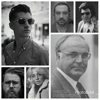 แว่นตาเยอรมันตะวันตกโกลด์ฟิลด์ ยุค &#039;70s โมเดล &#039;นักบินใหญ่&#039; โคตรเลนส์กระจกกันแดดพระเจ้
