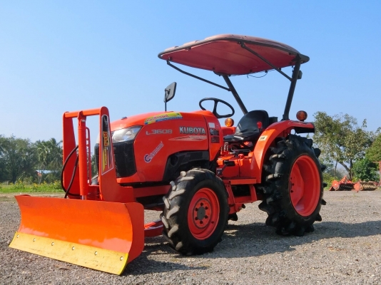 ❥ขายคะรถไถมือ ✌️L3608 ★★พร้อมใช้งาน★★อุปกรณ์ 3 ชิ้น  ใบดันหน้า+ผาน+โรตารี่ ราคส 270000฿ ⛽จัดส่งฟรี รถทำงาน 1879 ชม. ↠↠สนใจติดต่อสอบถาม↠0906910337 ⛳พิกัด ร้านส.เจริญแทรกเตอร์ อ.บางระกำ จ.พิษณุโลก