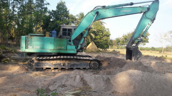 ขายรถแบคโฮ KATO HD700-V// เอกสารเล่ม ราคา 320000