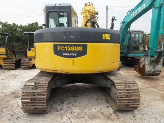 ขายจ้า..KOMATSU PC138US-2E1  มาใหม่  เก่านอกแท้  เดิมๆๆ  สภาพสวย  มีลายแย๊ก  7,XXX  ชั่วโมง  พร้อมใช้  โทร 089-3818694  ดวงนภา