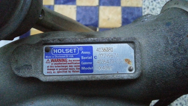 ขาย holset hx40 เก่าญี่ปุ่น สภาพสวย 15,000 ขาย holset hx40 เก่าญี่ปุ่น สภาพสวย 15,000