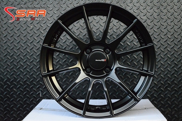 ล้อแม็กซ์ RS5 ขอบ15 นิ้ว 4H100 สีดำด้าน วงละ 2,500 บาท