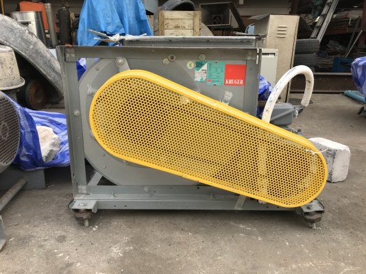 ขายโบวเวอร์ดูดฝุ่น-ดูดอากาศ Kruger 3HP. 380V สภาพสวยมาก หมุนนิ่ม พร้อมใช้งาน