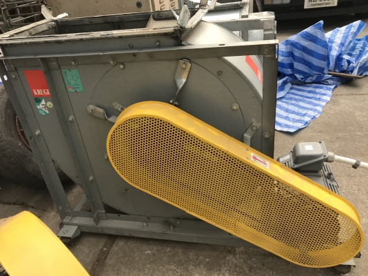 ขายโบวเวอร์ดูดฝุ่น-ดูดอากาศ Kruger 4HP. 380V สภาพสวยมาก หมุนนิ่ม พร้อมใช้งาน มี 2ตัวครับ