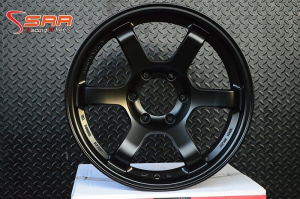 ล้อแม็กซ์ TE37 SUV ขอบ18 นิ้ว ET+0 สีดำ วงละ 5,500 บาท