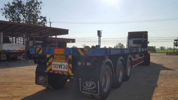 ขาย หัวลาก ISUZU 360 แรงม้า ปี 56 พร้อมหางพ่วงพื้นเรียบ 3 เพลา ปี 58 สภาพสวยพร้อมใช้งาน พร้อมแยกขายห