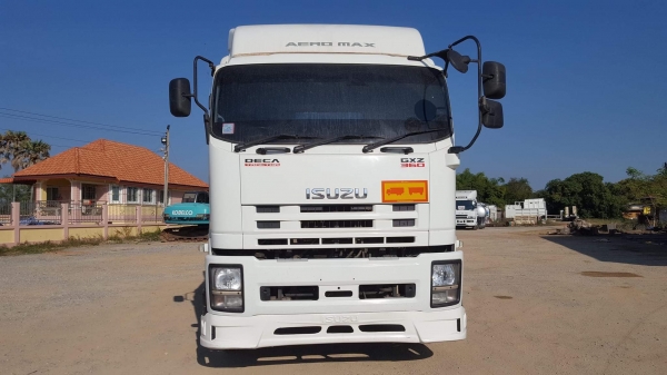 ขาย หัวลาก ISUZU 360 แรงม้า ปี 56 พร้อมหางพ่วงพื้นเรียบ 3 เพลา ปี 58 สภาพสวยพร้อมใช้งาน พร้อมแยกขายห