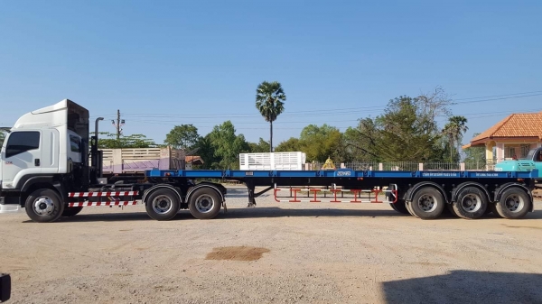 ขาย หัวลาก ISUZU 360 แรงม้า ปี 56 พร้อมหางพ่วงพื้นเรียบ 3 เพลา ปี 58 สภาพสวยพร้อมใช้งาน พร้อมแยกขายห