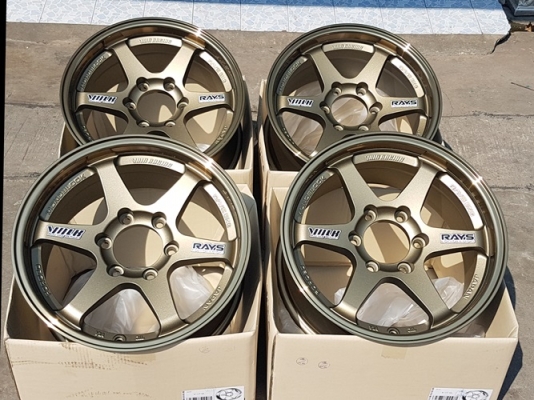 ขายล้อใหม่ TE37 ขอบ 17 หน้า 8.5 ET30 6รู139 งาน Yachiyoda