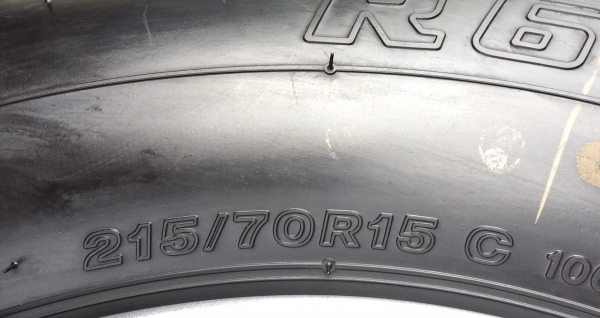 ล้อแม็กพร้อมยางป้ายแดง Mitsu Triton ขอบ 15 Bridgestone 215-70-15 ปลายปี 17 มีตุ่มทุกเส้น