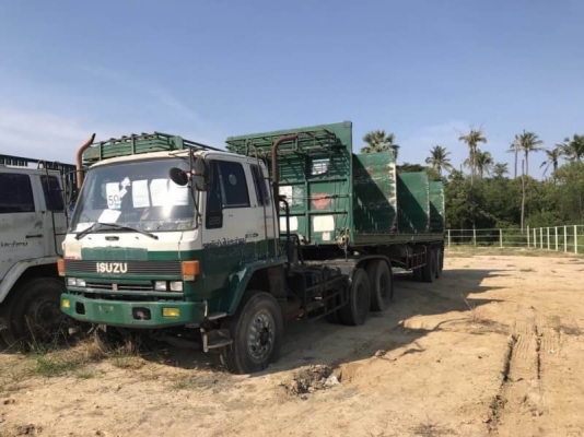 ขายเหมา 595,000 บาท หัวลาก 10 ล้อ ISUZU ROCKY 240 แรง 2 เพลา เกียร์ฟูลเลอร์ เครื่อง 6SD1-240 แรง หัว