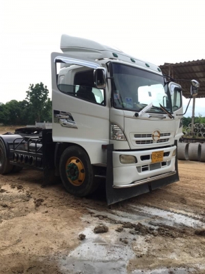 ขาย 1,490,000 หัวลากโรเบท HINO MEGA 260 แรง เครื่องดี เกียร์แรง หาง 2 เพลา สวยพร้อมบรรไดพับขึ้นรถ รถสวยเอกสารพร้อมโอน รถอยู่ ราชบุรี 090-772-3710 090-772-3708