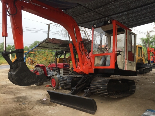 ihi pc50 สภาพดีคอนโทรลสั้น เครื่องอีซูซุเก่าญี่ปุ่นมีใบอินวอย