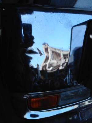 กันชนโครเมี่ยม hino โปรเฟีย