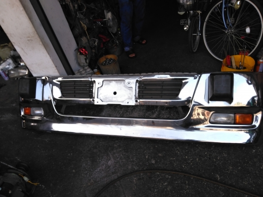 กันชนโครเมี่ยม hino โปรเฟีย