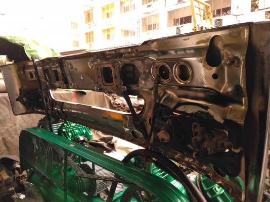 กันชนโครเมี่ยม hino โปรเฟีย