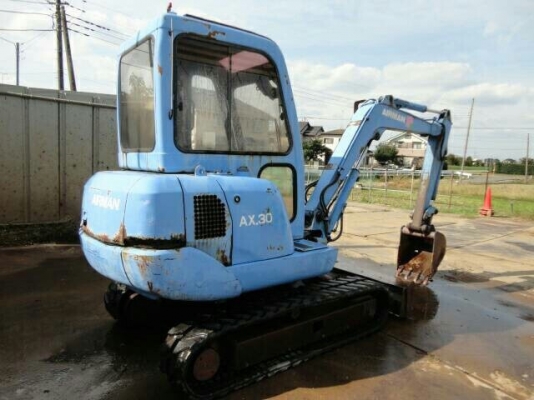 ขายจ้า AIRMAN AX30  เก่านอกแท้  สภาพสวย เครื่อง ISUZU ปั๊มนิ้ว  พร้อมใช้  โทร 089-7462641  สุวรรณี