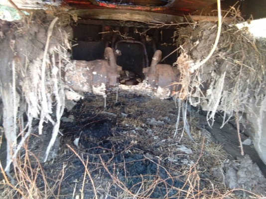 ขาย แบคโฮ MITSUBISHI MS160 รถใช้งานได้ปกครับ