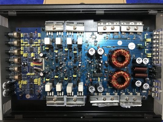 ++ขายเพาเวอร์แอมป์คลาสAB -4CHยี่ห้อ MA ขนาด1,200วัตต์รุ่นM483IX มือสองสภาพสวยๆ++.