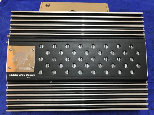 ++ขายเพาเวอร์แอมป์คลาสAB -4CHยี่ห้อ MA ขนาด1,200วัตต์รุ่นM483IX มือสองสภาพสวยๆ++.