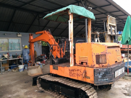 ขอบคุณ สจ.สระบุรี รับไปลงงานแล้ว รถแบคโฮ KUBOTA รถเก่านอกนำเข้า ยังไม่เคยใช้งานในไทย เครื่องดี ปั๊มดี โซ่หนา เอวแน่น เร็วแรง พร้อมใช้งาน มีเอกสารใบอินวอยซ์ มี VDO การทำงานให้ชม