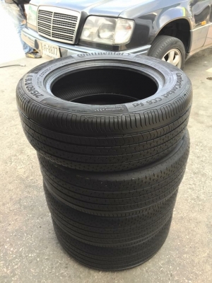 ยาง Continental 215 60 16 ปี17 มีให้เลือก3ชุด ดอกเต็ม ไม่มีปะ เนื้อนิ่มๆ ใช้ยาว ราคาไม่แพง