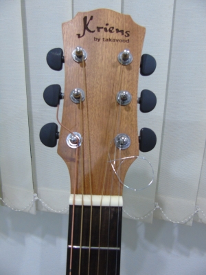 กีต้าร์โปร่งคอเว้า Kriens รุ่น KD-160CN ไม้มะฮอกกานีทั้งตัว มือสอง สภาพใหม่ แถมกระเป๋า