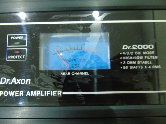 เพาเวอร์รถยนต์ 4/3/2 CH Atec Dr.Axon รุ่น Dr.2000 50 x 4 RMS มือสอง สภาพใหม่