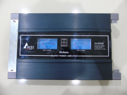 เพาเวอร์รถยนต์ 4/3/2 CH Atec Dr.Axon รุ่น Dr.2000 50 x 4 RMS มือสอง สภาพใหม่ เพาเวอร์รถยนต์ 4/3/2 CH Atec Dr.Axon รุ่น Dr.2000 50 x 4 RMS มือสอง สภาพใหม่