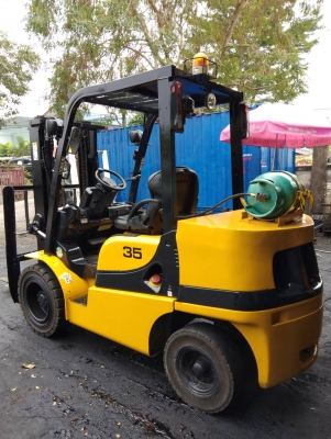 +++ ขายโฟล์คลิฟท์ SUMITOMO FG35 (รุ่นใหม่ล่าสุด ชม. น้อย) ขนาด 3.5 ตัน เครื่องยนต์เบนซิน แก๊ส เกียร์ออโตเมติค เสา 3 เมตร ยางตัน +++ ขายโฟล์คลิฟท์ SUMITOMO FG35 (รุ่นใหม่ล่าสุด ชม. น้อย) ขนาด 3.5 ตัน เครื่องยนต์เบนซิน แก๊ส เกียร์ออโตเมติค เสา 3 เมตร ยางตัน