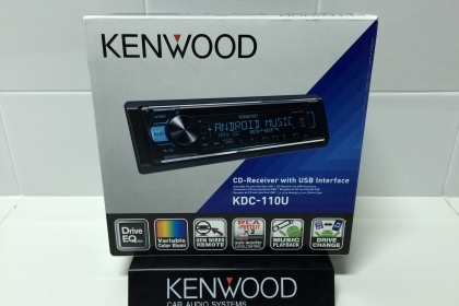ขายวิทยุ 1 DIN KENWOOD KDC-110U เล่น MP3/USB/AUX