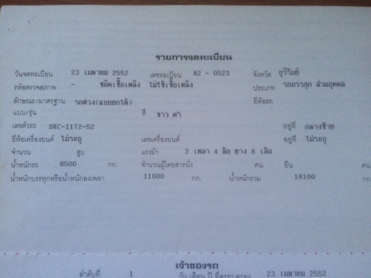 พ่วง 18 ล้อ ฮีโน่ MAGA 245 แรง ปี 52 กระบะเหล็ก-ดั้ม อู่เสรีชัย ตัวลูก 2 คาน ยาว 6 เมตร ใส่ของได้ 29.5 ตัน พ่วง 18 ล้อ ฮีโน่ MAGA 245 แรง ปี 52 กระบะเหล็ก-ดั้ม อู่เสรีชัย ตัวลูก 2 คาน ยาว 6 เมตร ใส่ของได้ 29.5 ตัน