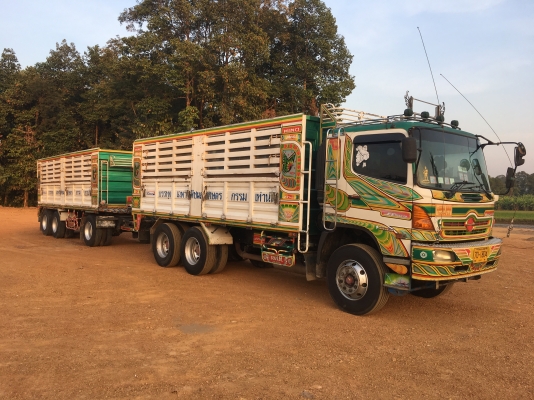 ขาย ฮีโน่320 แม่ลูกกะบะไม่ดั้ม รถออกป้ายแดงมือเดียว