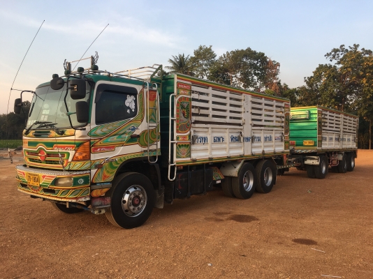 ขาย ฮีโน่320 แม่ลูกกะบะไม่ดั้ม รถออกป้ายแดงมือเดียว