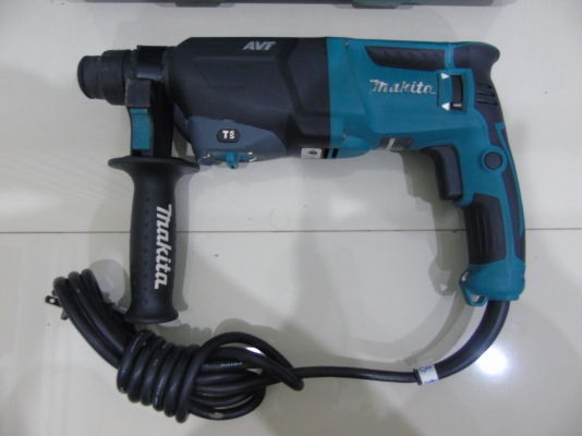 สว่านโรตารี่ Makita ของแท้ 3 ระบบ 26มม. MAKITA HR2611F ระบบ AVT สภาพใหม่ พร้อมใช้งาน สว่านโรตารี่ Makita ของแท้ 3 ระบบ 26มม. MAKITA HR2611F ระบบ AVT สภาพใหม่ พร้อมใช้งาน