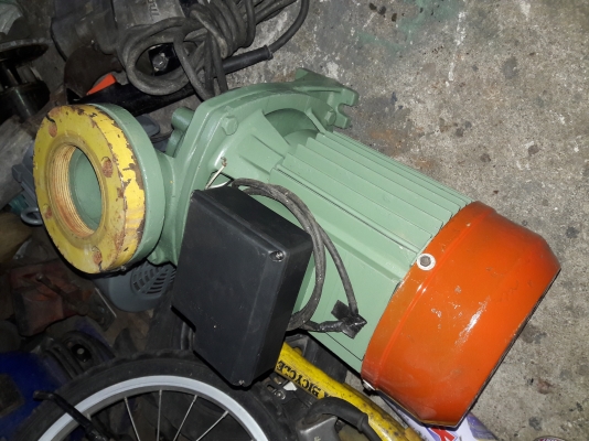 ขาย !! ปั้มน้ำหอยโข่ง.ขนาด3แรง220v.ท่อ2.5"พร้อมใช้