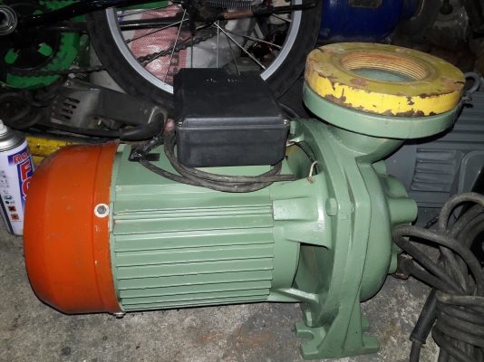 ขาย !! ปั้มน้ำหอยโข่ง.ขนาด3แรง220v.ท่อ2.5"พร้อมใช้