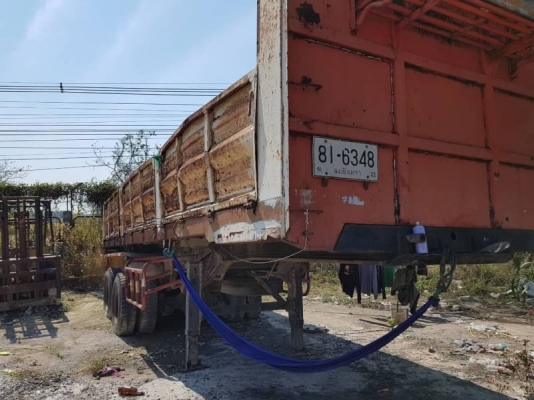 ขาย 195,000 หางเซมิดั้ม 2 เพลา ยาว 8.5 ม. คัชซีสวย ดั้มดี เล่มทะเบียน หางอยู่ กทม. 090-772-3710 090-772-3708